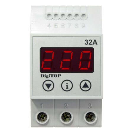 Releu de protectie tensiune monofazat, DigiTOP VP-32A