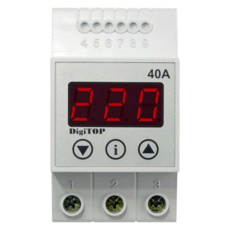 Releu de protectie tensiune monofazat, DigiTOP VP-40A