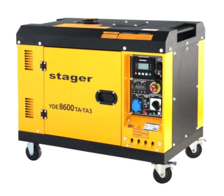 Stager YDE8600TA-TA3 Generator insonorizat 7.5kVA, 3000rpm, dual, diesel, pornire electrica